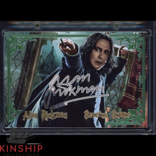 Alan rickman signed cut custom - alan,