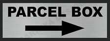 Parcel Box Arrow Right Metal
