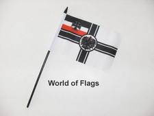 German imperial flag - german, 4"
