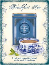 Breakfast Tea, Retro metal