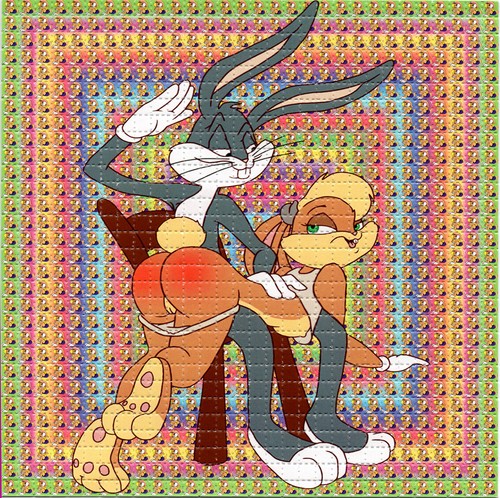 Bugs spanks naughty - bugs, lola