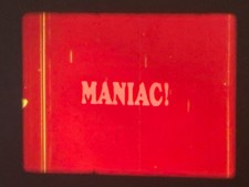 MANIAC! 1977 16MM COLOUR SOUND