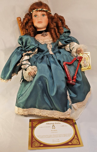 Porcelain doll rosalind - porcelain,