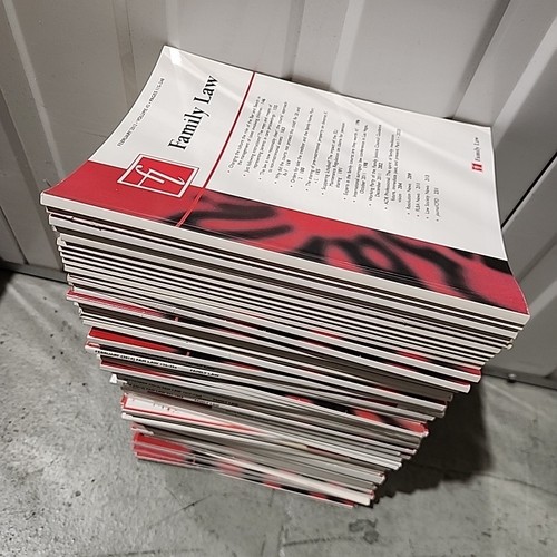 65x family law magazine lot - magazine,