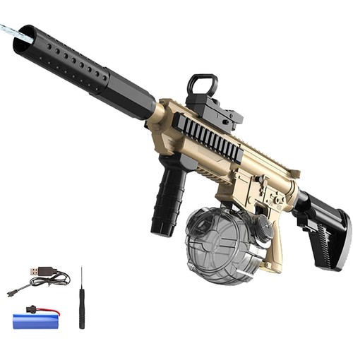 Electric water gun - water,