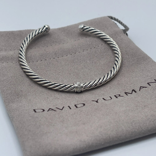 David 4mm sterling silver - david,