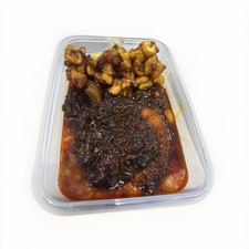 Ewa Agoyin with Plantain and