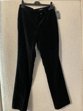 Gardeur Black Velvet Trousers