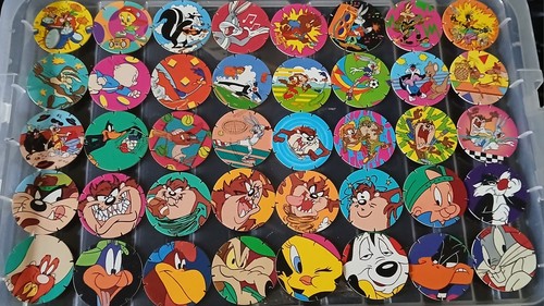 Looney tunes single tazos 1996 - single,