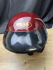 Vintage Bell Helmet LTD MAG Red British Motor Sport Classic Style