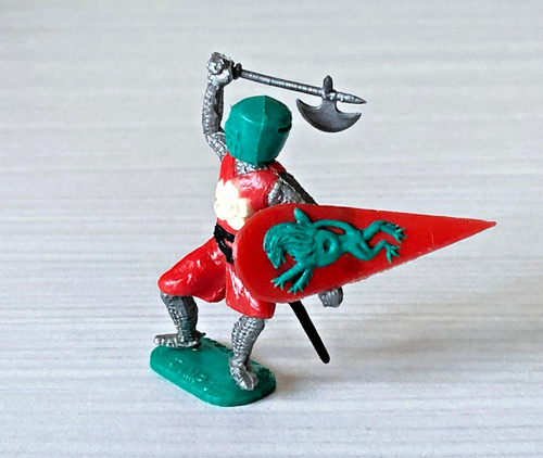 Timpo knights pot - head, white