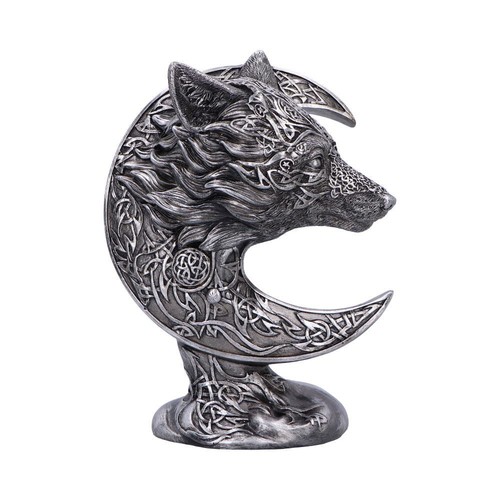 Celtic crescent wolf and - celtic,