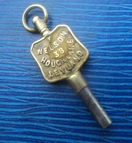 Advertising pocket watch key - watch,