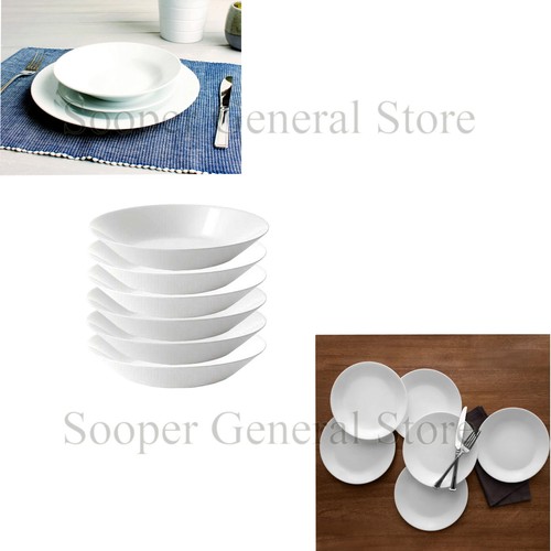 White plates bowls crockery - plates,