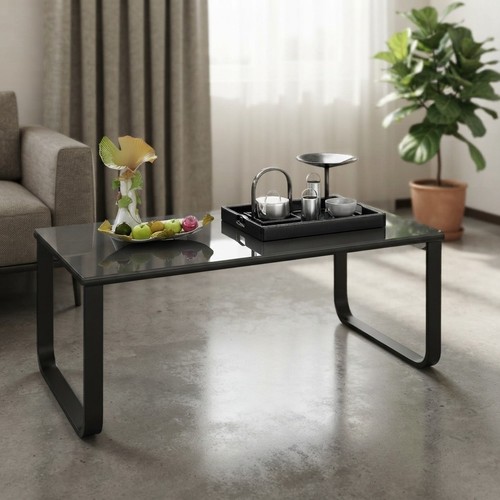 Modern 100x50cm black coffee - black,