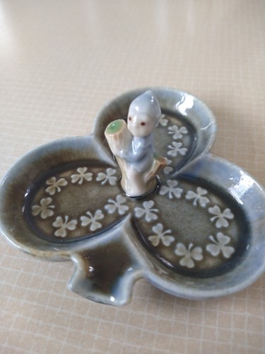 Irish wade pixie green ceramic - green,