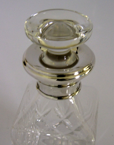 Sterling silver topped - topped, whisky