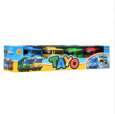 4 pcs Cars Toy The Little Bus