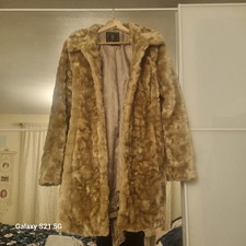 Lipsy Fluffy Coat Size 12