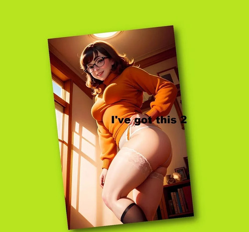 Fridge magnet velma dinkley - velma,