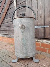 ANTIQUE SHAND AND MASON FIRE BUCKET AND PUMP