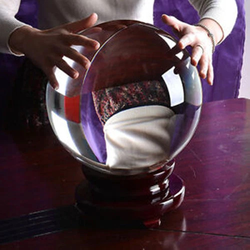 200mm crystal ball clear - ball,