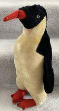 Large Antique Vintage Steiff 18” Mohair Penguin Soft Toy Teddy Bear Pal ?