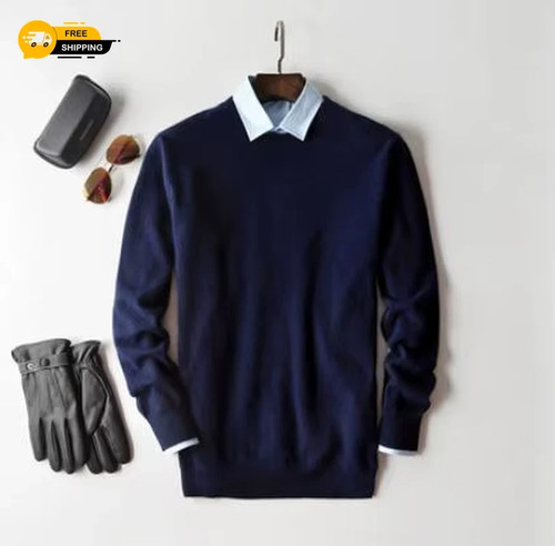 Men cashmere blend - blend, thick