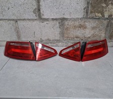 2008 Audi A5 B8 Complete Set Of Rear Lights Drivers Passengers Inner Outer 