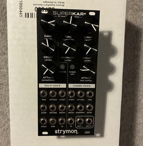 Strymon superkar eurorack - strymon, superkar+