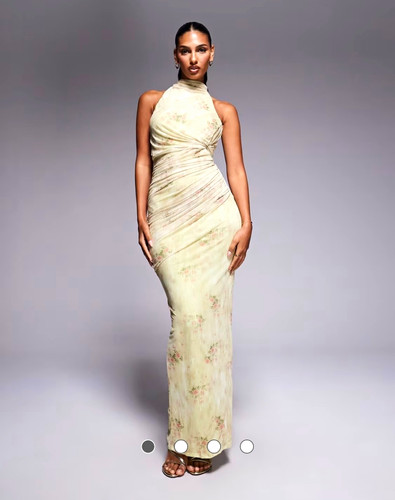 Asos design floral halterneck - design,