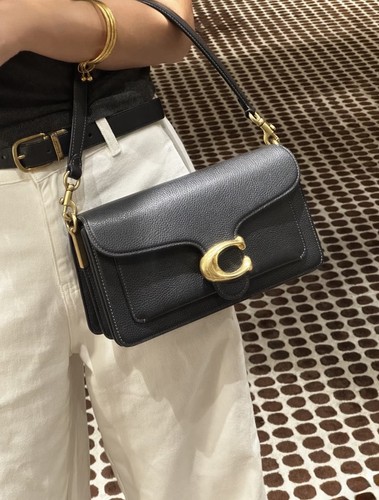 Coach tabby straps black - 2,