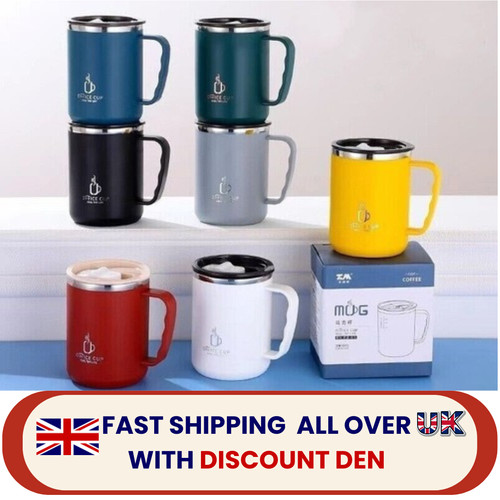 450ml stainless steel thermos - stainless,