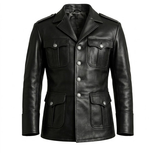 Men real lambskin leather - lambskin,