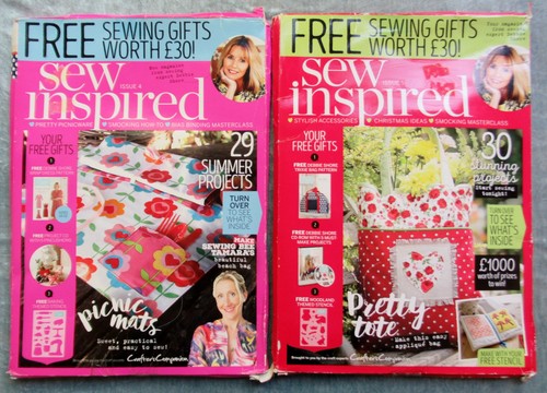 Sew inspired magazines - sew,