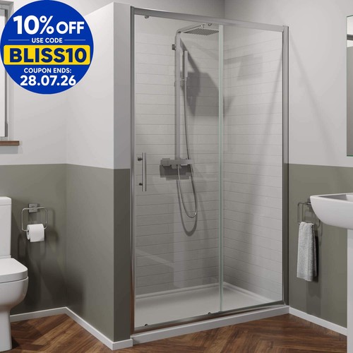 Modern sliding shower door - modern,