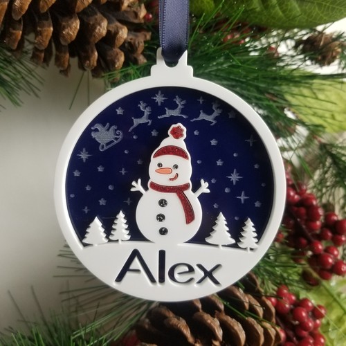 Snowman personalised - snowman,