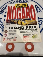 BPR GT programme - Nogaro 1996