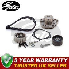 Gates Timing Belt Water Pump Kit Fits Fiat 1.6 D 7TS