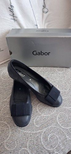 Gabor navy ladies shoes - gabor,