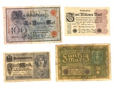 Lot germany banknotes - x,