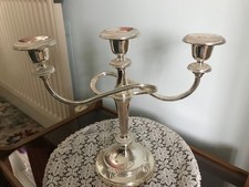 Vintage Silver Plate Large