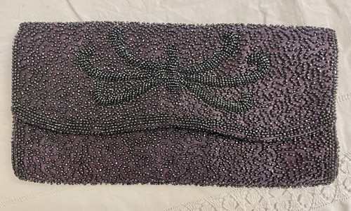 Vintage 1940s clutch bag - vintage,