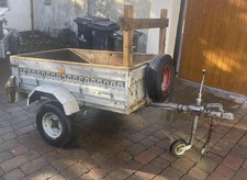 Solid Steel Tipping Trailer – Noval  5 x 3ft Single Axle Tip Runs DIY Skip Campi