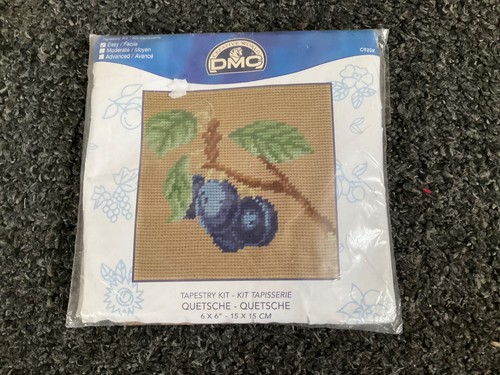 Dmc tapestry kit plums - tapestry, kit-