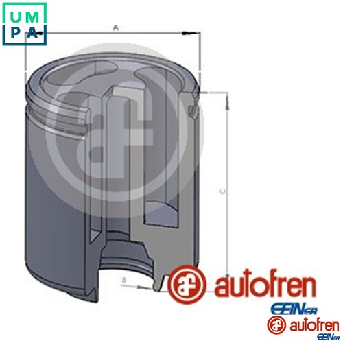 Piston brake caliper d025234 - piston,