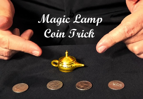 Magic coin lamp - coin,