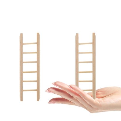 4pcs miniature wooden - 4pcs, ladders