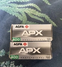 Agfa APX 400 120 Black White