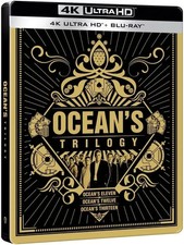 Ocean's Trilogy (4K Ultra HD Blu Ray Steelbook) 11 12 13 Eleven Twelve Thirteen